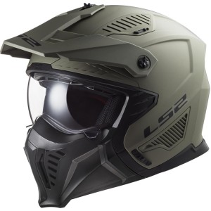 LS2, Jet modularhelme motorrad DRIFTER solid mat sand 2206, L