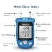 Sinocare AQ UG Blood Glucose Meter and Uric Acid Tester, Comes with 50 Blood Glucose Test Strips and 50 Uric Acid Test Strips - mg/dL (Safe Kit 50+50)
