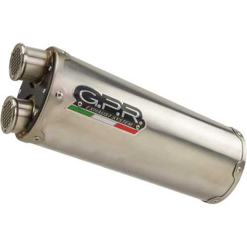 Exhaust Gpr HONDA Crf 1100 L Africa Twin 2021/2022 E5 Approved Exhaust with Dual Titanium Connection