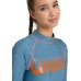ARENA Damen Women's Rash Vest L/S Graphic Rash Guard Shirt