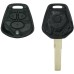 BROVACS Replacement Key Shell Compatible with Porsche 911 996 Boxster S 986 3 Buttons Keyless Entry Key Case Fob PG920C
