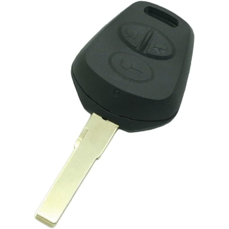BROVACS Replacement Key Shell Compatible with Porsche 911 996 Boxster S 986 3 Buttons Keyless Entry Key Case Fob PG920C