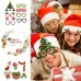 32 Pieces Christmas Party Photo Props, Christmas Photo Booth Props, Xmas Party Photo Supplies, Creative Christmas Props, Xmas Party Photo Supplies for Christmas Decoration