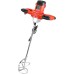 QWORK Mortar Stirrer Agitator - 220 V 2100 W 1200 rpm 6 Gears - M14 Thread - for Paint, Plaster and Screed