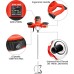 QWORK Mortar Stirrer Agitator - 220 V 2100 W 1200 rpm 6 Gears - M14 Thread - for Paint, Plaster and Screed