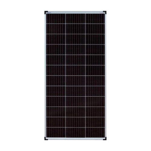 enjoy solar® 200 W 12 V monocrystalline solar module, PERC 9BB - solar panel ideal for caravans, balcony systems, garden sheds, boats