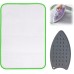 1 Piece Silicone Ironing Mat with 1 Piece Heat Insulation Mat for Ironing, Rest Mat Made of Iron, Portable Ironing Mat, Thermal Safety Protection