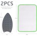1 Piece Silicone Ironing Mat with 1 Piece Heat Insulation Mat for Ironing, Rest Mat Made of Iron, Portable Ironing Mat, Thermal Safety Protection