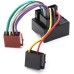 Sound-Way Cable Adapter Plug ISO Compatible with Citroen Peugeot