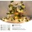 A.bigwhale Fairy Lights with Leaves, Artificial Ivy with Fairy Lights, Ivy Garland Fairy Lights Indoor 2 m, Green Leaf Ivy Vine with 20 LED Lights, Spring Plants Decoration for Wedding Party