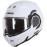 LS2, Klaphelme motorrad ADVANT solid white 06, L