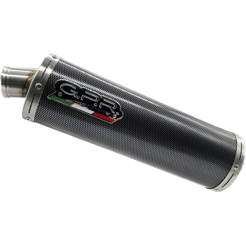 GPR Exhaust Motorcycle Guzzi Norge 1200 4V-Gt8V 2006/16 Exhaust Approved with GPR Classic Poppy