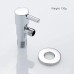 Ibergrif Angle Valve 1/2 Inch Wall Connection, 3/8 Inch Hose Connection, Corner Control Valve, Angle Valve Sink for Cold Hot Water Drinking Water, Chrome