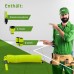 Amig - Spiral Hose | Polypropylene | Extendable Measurement up to 7.5 m | Includes Watering Lance, Adapter and 2 Splices | Pistachio Green