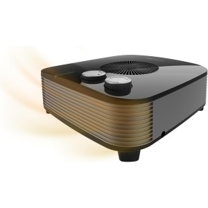 Cecotec Heizlüfter ReadyWarm 2050 Max Horizon Schwarz. 2000 W, 3 Betriebsmodi (Kühlen/Warm/Heiß), Leicht, Einstellbarer Thermostat, Manuell, Leise, Automatische Abschaltung