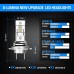 D-Lumina H7 LED Canbus Bulb 100W 16000LM, 6500K 400% Bright, 1:1 Design Replacement Halogen Lamp, Works For Both Lenticular and Without Lenticulars, Pack of 2