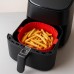 Genérico Hot Air Fryer Silicone Mould 2 Pack 19 x 19 x 5 cm Protects Your Fryer Without Oil, Prevents Fryer From Pollution, Easy to Clean, Leave the Grooves at the Bottom