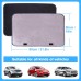 Tevlaphee Car Sun Protection, Magnetic Car Sun Protection with UV Protection, Reflective Heat Protection, Curtain, Car Window, Sun Protection, Children, Adults and Pets, Car Blackout Window