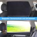Tevlaphee Car Sun Protection, Magnetic Car Sun Protection with UV Protection, Reflective Heat Protection, Curtain, Car Window, Sun Protection, Children, Adults and Pets, Car Blackout Window