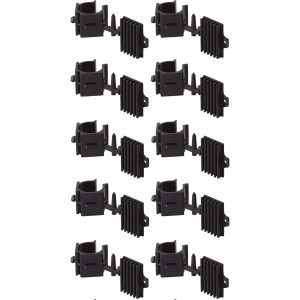 cyclingcolors 10 x kitchen plinth holder base foot screw mounting clip skirting board foot clip for furniture feet 28 mm plastic