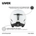 uvex Stance Heavy Duty Ski Helmet for Men and Women