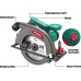 HYCHIKA Handheld Circular Saw, 1300 W 4500 RPM Circular Saw 185 mm, Powerful Motor, Cutting Depth 65 mm (90º), 45 mm (45º), Guide Rail, Dust Extraction, for Cutting Wood/Plastic