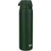 Ion8 Leak-Proof 1 Litre Water Bottle, Stainless Steel, Dark Green, 1200 ml