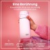 ion8 Kinder Trinkflasche, Edelstahl Leicht 400ml, Nicht Isoliert, Auslaufsicher, Einhandöffnung, Sichere Verriegelung, Spülmaschinenfest, Klappdeckel, Tragegriff, Leicht zu Reinigen