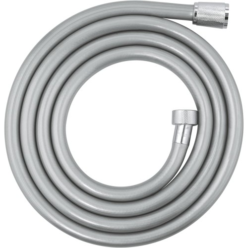 GROHE Vitalioflex 22113000 Metal Shower Hose (2000 mm, Reinforced Design, Kink-Resistant, Heat Resistant), Chrome