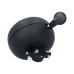 Dresco Ding Dong Classic Bicycle Bell - Black, 8 cm