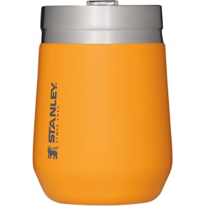 Stanley Go Everyday Tumbler 0.29 L - Stainless Steel Thermal Mug for Wine, Cocktails, Coffee, Tea - Keeps Cold / Hot for Hours - BPA-Free - Dishwasher Safe - Saffron