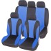 Auto Accessori Lupex Universal Car Seat Covers LS06 Blue Set Front and Rear Material Polyester No SUV