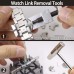 Professional Watch Repair Kit, GLDCAPA Watch Repair Tools with Carry Bag, Watch Link Removal Tool, Watch Case Opener, Watch Press Set with 60 Watch Batteries