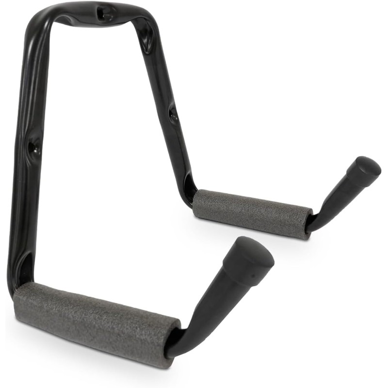 Amig - Tool Hooks for Garage, Garden or Bicycles | Wall Mount | Steel | Non-Slip Rubber Coating | Load Capacity: 35kg