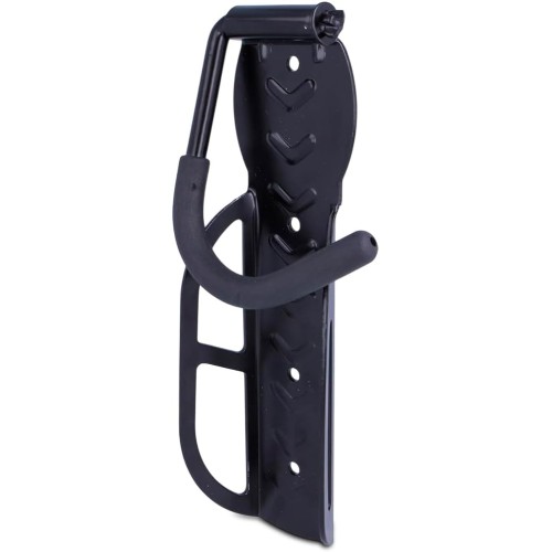 Amig - Foldable Bicycle Hook | Wall Mount | Steel | Non-Slip Rubber Coating | Load Capacity: 22kg