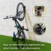 Amig - Foldable Bicycle Hook | Wall Mount | Steel | Non-Slip Rubber Coating | Load Capacity: 22kg