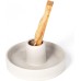 IMEEA Ceramic Incense Holder Incense Burner Palo Santo Burner Scented Wood Stand Ash Catcher for Palo Santo Sticks