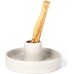 IMEEA Ceramic Incense Holder Incense Burner Palo Santo Burner Scented Wood Stand Ash Catcher for Palo Santo Sticks