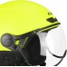 CGM Unisex - Adult EBI Ski Helmet, Neon Yellow Matt, S (55-56 cm)