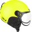 CGM Unisex - Adult EBI Ski Helmet, Neon Yellow Matt, S (55-56 cm)