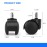 Set of 5 Office Chair Wheels, Replacement Hard Floor Castors for Gaming Chairs, Swivel Chairs, Wheels, Clean Rolling Chair Castors, Ideal for Parquet, Laminate, Tile and Stone Floors
