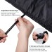 Aipwerer Garden Furniture Cover, Waterproof, Tarpaulin for Garden Furniture, Winterproof, 420D Protective Cover for Garden Table, Garden Furniture, Table, Rectangular (Black, 325 x 208 x 58 cm, 420D)