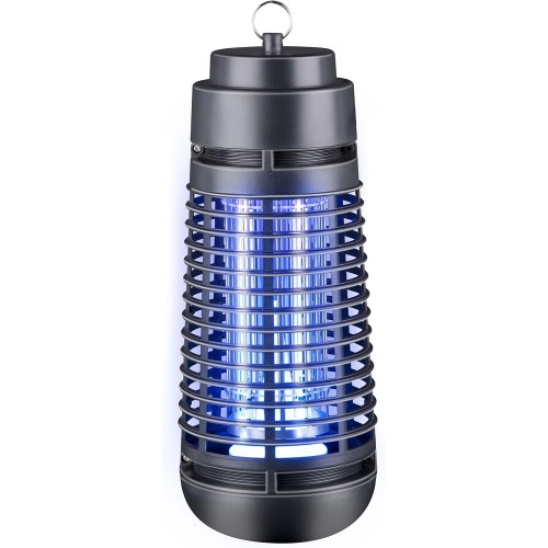 Grundig Electric Insect Killer 4 W - Fly Trap 800-1000 V - Insect Catcher for Indoor Use - Removable Collection Tray - Range up to 50 M2 - Black