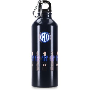 Inter - Kids 300ml Steel Thermal Water Bottle - Exclusive Collection Football - School Sports Water Bottle - Official FC International Milano