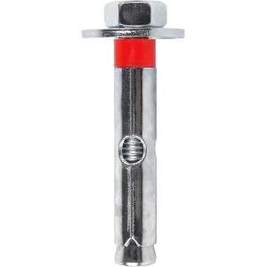 DOJA Industrial Heavy Duty Anchor Expansion Screw M6-8 mm Pack 40 Anchor Screw for Concrete Heavy Duty Anchor Bolt Concrete Anchor Duebel Bolt Anchor for DIY Facades Heavy Duty Duebel Brick Anchor