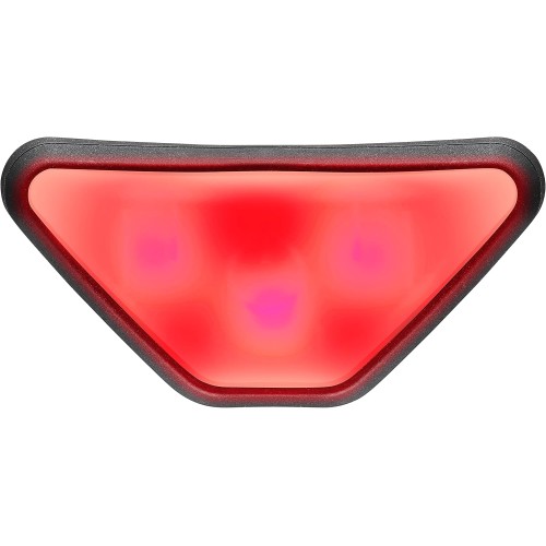 uvex Plug-in LED аксесоари за каска, включително клипс за закрепване, непрекъсната или мигаща светлина, черна, един размер