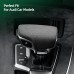 Alfanxi Gear Stick Cover Alcantara Material Trim Trim For Audi A4 B9 A5 Q5 Q5L A6 Q7 S4 S5 SQ5 (Black)