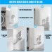Bidet Hand Shower Set, High-Quality Refined Copper Bidet Shower with G1/2 Inch Valve and a G3/8 Inch, Chrome Handle, Bidet Fittings for Shower, Bathroom, Hygiene, Toilet Paper, Nappy Cleaning (1#)