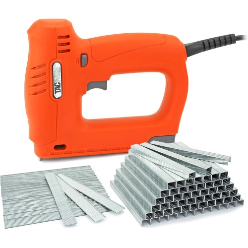 Tacwise 1703 140EL Pro Electric Stapler with 5,000 Staples and 2,000 Nails, for Type 140 Staples and 18G Nails