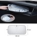 Sun Protection Car Windscreen 140 x 70 cm Car Windscreen Sun Visor, Car Sun Protection Front Windscreen Inside, Sun Visor Front Foldable Blocks UV Rays Sun Visor Protection